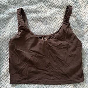 Women's Aerie Black Crop Top